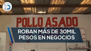 Roban puesto de pollos se llevaron más de 30 mil pesos [upl. by Lucine]