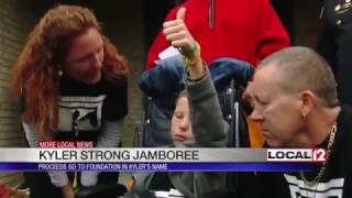 KylerStrong Jamboree raises money for cancer research [upl. by Rotow]