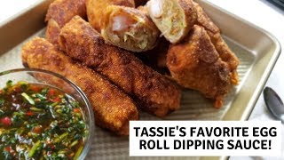 Shrimp and Chicken Hmong Egg Roll Recipe [upl. by Euqinahc]