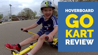 Reviewing the Hoverboard Go Kart Seat Attachment Does it Work [upl. by Sammy]