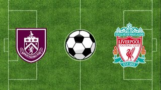 Burnley vs Liverpool  Premier League  Football Simulation PES 21 [upl. by Alegnave]