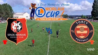 LECLERC MORLAIX CUP  STADE RENNAIS FC vs US TORCY  U12 [upl. by Ramahs]