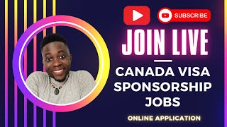 CANADA VISA SPONSORSHIP JOBS [upl. by Tuhn621]