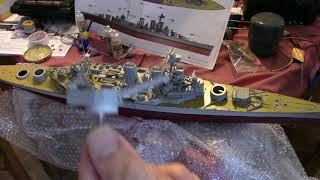 1350 HMS Hood Install battery and close [upl. by Silrak]