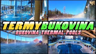 TERMY BUKOVINA  Bukovina Thermal Pools  Bukowina Tatrzańska  Poland 4k [upl. by Anilatsyrc]