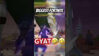 BIGGEST GYAT in Fortnite history is here shorts fortnite fortniteliveevent ite [upl. by Anirat]