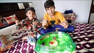 Piyush Vs Kunali 😍 Beyblade Fight [upl. by Torruella]