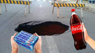 COCA COLA E MENTOS TESTAMOS TODOS OS EXPERIMENTOS QUEM GANHA MARATONA RONI FICHER [upl. by Ruprecht]