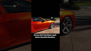 A video of Saleen new 800hp 2024 302 Black Label saleen car mustang ford [upl. by Eseuqram]