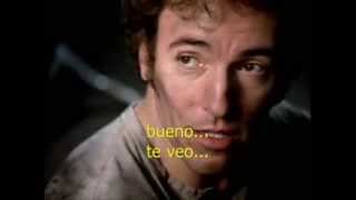 Bruce Springsteen Im on fire subtitulada en español completa [upl. by Annehsat]