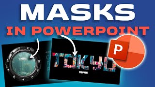 Create AMAZING SLIDES using MASKS in POWERPOINT 😱 [upl. by Blunt732]