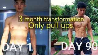 What happens if you only do PULL UPS for 3 months [upl. by Nibbs]