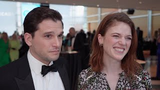 Rose Leslie and Kit Harington at the 2022 ‘SMS Battles Quiz’ event for ‘MS Society UK’ [upl. by Ryan606]