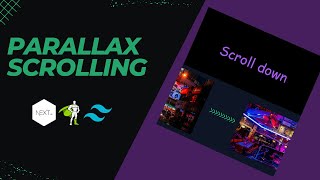 Parallax Scrolling with Nextjs TailwindCSS GSAP  IN 10 MINS [upl. by Paymar]