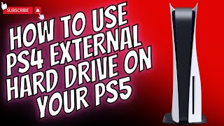 HOW TO USE PS4 EXTERNAL HARD DRIVE ON PS5 December 2024 [upl. by Ntisuj407]