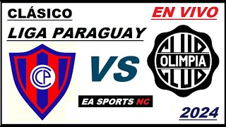 🔴Cerro Porteño vs Olimpia 11 Clásico  Liga Apertura Paraguay [upl. by Bodkin245]