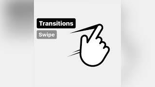 Swipe transition sound effect [upl. by Namialus750]