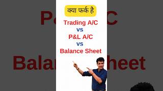 Difference between Income statement and Balance sheet shorts accounting finalaccount finance [upl. by Hyman499]