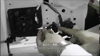 SiRUBA BH790 Upper Scissors Adjustment [upl. by Morgun982]