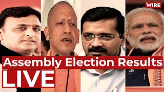 TheWire LIVE Assembly Elections Result 2022  UP Election 2022  Live News In Hindi Results Update [upl. by Elleoj]