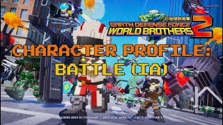 Earth Defense Force World Brothers 2 CHARACTER PROFILE BATTLE INSECT ARMAGEDDON Ep 4 [upl. by Knick]