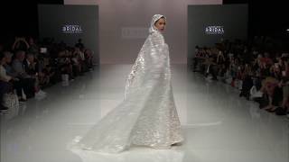 A Statement Trend Bridal Cape Demetrios at BBFW [upl. by Pohsib]