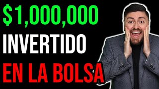 1000000 invertido en bolsa ¿Cuánto se gana Mis inversiones enero 2024 [upl. by Barbabas]