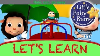 Rain Rain Go Away  Learn with Little Baby Bum  Nursery Rhymes for Babies  Songs for Kids [upl. by Etennaej]