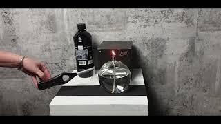 Peri oil lamp  How to fill lampe a huile [upl. by Nanni]