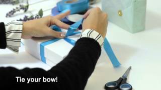 How To Tie A Luxury Bow [upl. by Flan]