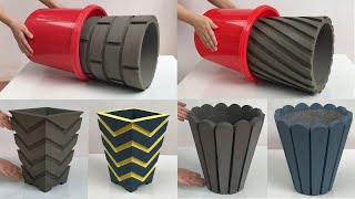 The 6 Most Beautiful Cement Flower Pots  Youll Want To Make For Your Garden [upl. by Naesar]