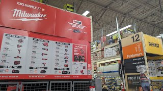 Home Depot New Tool Deals [upl. by Redliw]