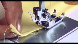 17 shell tuck stitch sewing Usha Janome Style Maker Series [upl. by Ednarb]