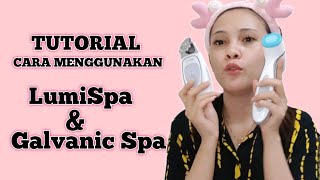 Cara Menggunakan Galvanic Spa dan LumiSpa  BANG ZAMAL [upl. by Pieter37]