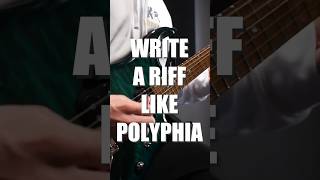 How to write a RIFF like POLYPHIA polyphia [upl. by Aseena]