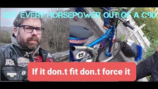 Trying to get every horsepower out of a c90 [upl. by Bergess]