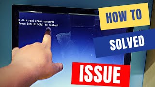 How To Fix a Disk Read Error Occurred Press CtrlAltDel To Restart Windows 7 or Windows 10 [upl. by Ennaegroeg57]