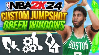 NBA 2K24 Best Jumpshots Guide How to Get Your Jumpshot Green Window Stats on 2K24 [upl. by Shaner]