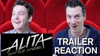 Alita Battle Angel  Official Trailer Reaction [upl. by Elise531]