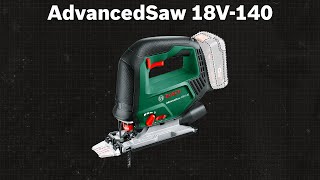 AkkuStichsäge Bosch AdvancedSaw 18V140  TEST  Deutsch [upl. by Eidoj980]