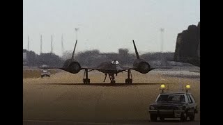 SR71 Blackbird 1983 Mildenhall GB 8mm film [upl. by Htebaras932]