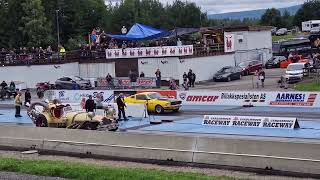 Il Tempo Gigante vs Lillegul på Gardermoen Raceway [upl. by Letsirhc]