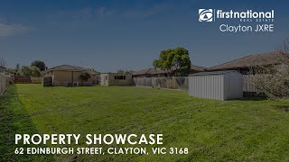 Property Showcase  62 Edinburgh Street Clayton [upl. by Iknarf]