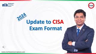 CISA Exam Format [upl. by Elorac]