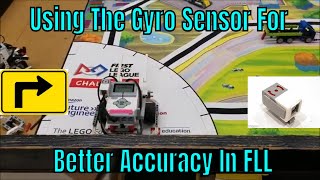 Using The Gyro Sensor For Better Accuracy In FLL [upl. by Lenehc815]