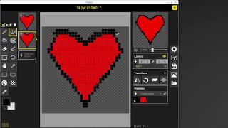 Piskel  Simple Pixel Animation [upl. by Eanaj]