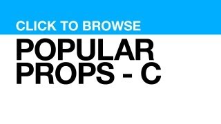 Most Popular Props  C CLICK VIDEO to watch clips featuring PROP [upl. by Behl]