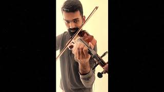 Aariro Aarariro  Violin Cover  Dheiva Thirumagal  Manoj Kumar  Violinist [upl. by Yremogtnom]