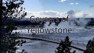 The Geysers of Yellowstone 4K [upl. by Nanyt]