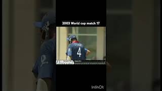 Eng vs nam match 17 cricket worldcup2003 shorts [upl. by Aenea412]